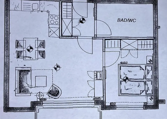 Appartement Juliane In Der Zum Kronprinzen Direkt Gegenueber Der Saarow Therme